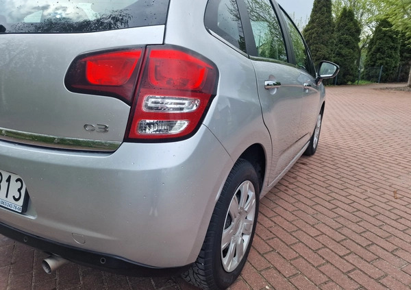 Citroen C3 cena 22800 przebieg: 110500, rok produkcji 2012 z Chojnów małe 497